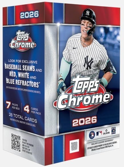 2026 Topps Chrome Baseball Blaster Box