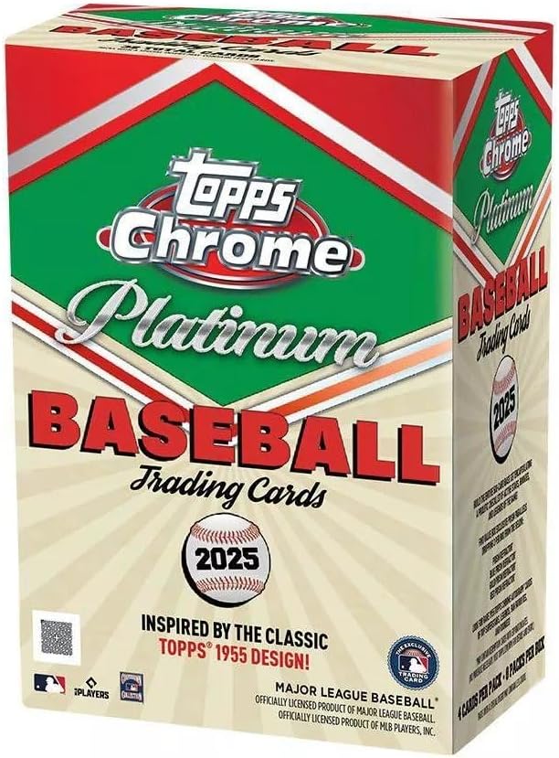 2025 Topps MLB Chrome Platinum 1955 Baseball Foil Blaster