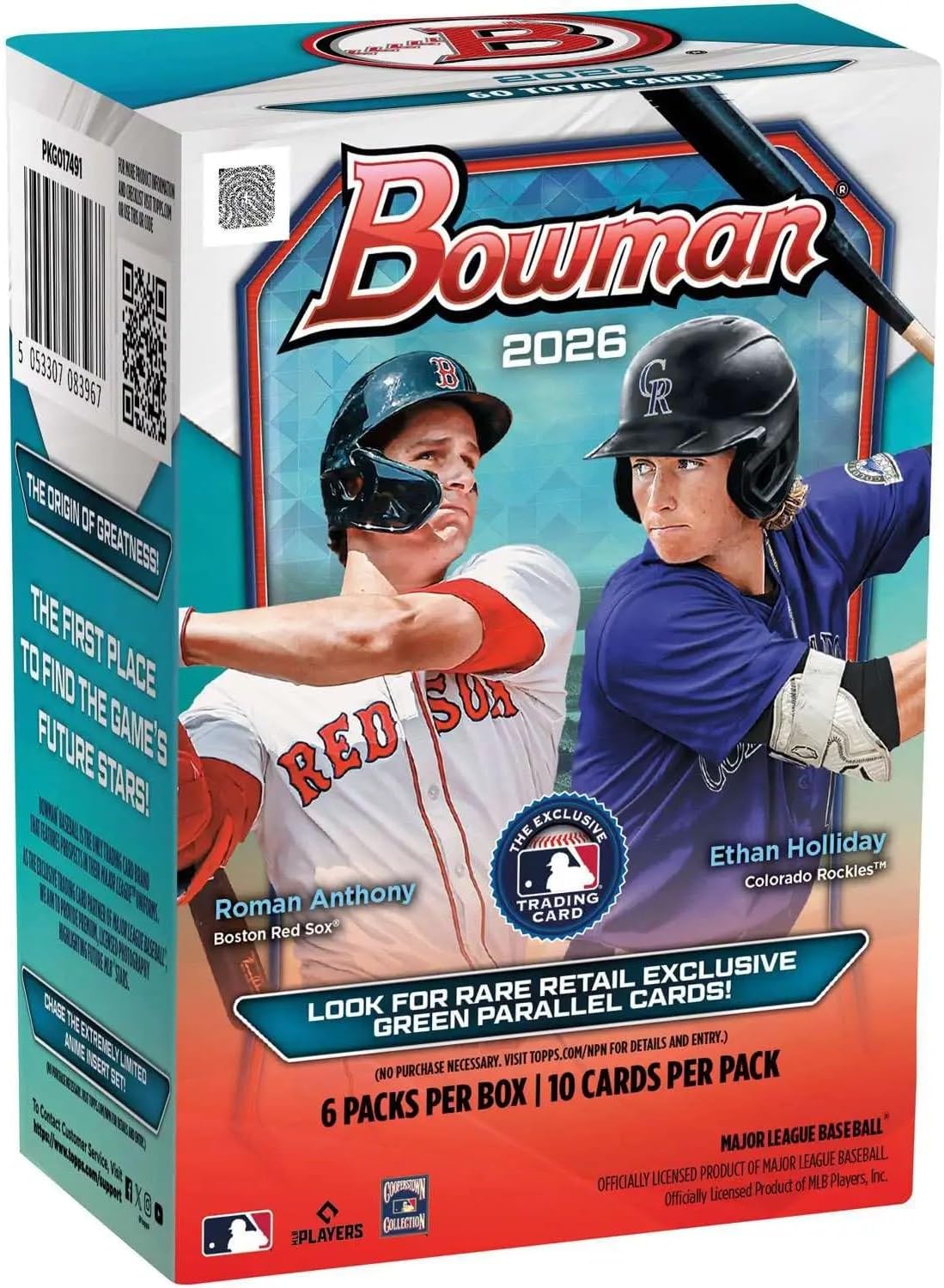 2026 Bowman Baseball Blaster Box