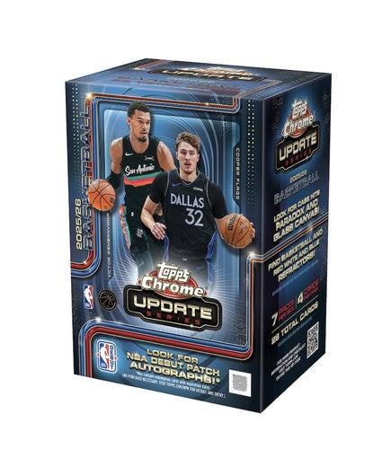2025-26 Topps Chrome Update Blaster Box